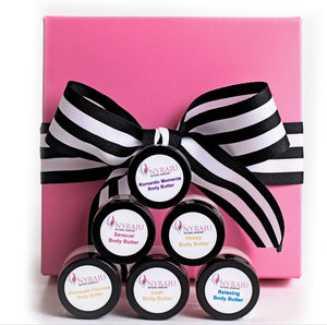 Body Butters Sample Gift Box for Black Skin Care