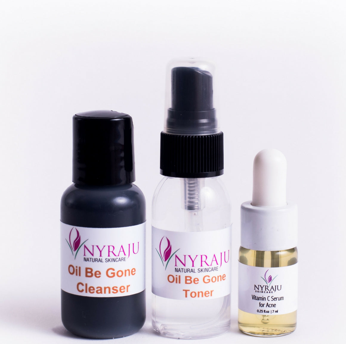 Natural Sample Kit for Acne and Oily Skin